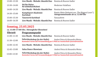Programm Rhododendrontage